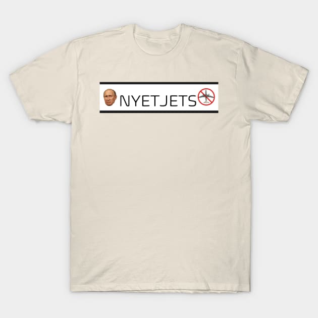 NyetJets T-Shirt by Fun Raiser